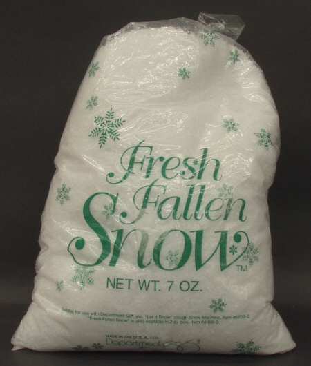 General Village Accessories Fresh Fallen Snow- 7 Oz Bag - Boxed