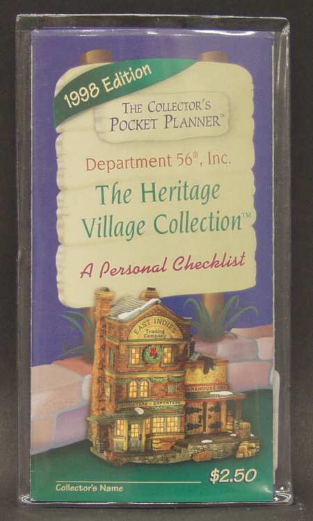 General Village Accessories Pocket Planner - With Box Bx420