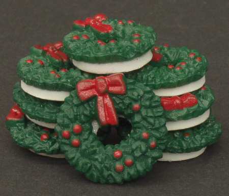 General Village Tree Accessories Christmas Wreaths - Boxed