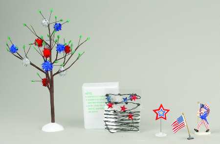 General Village Electrical 4th Of July Decorating Set - Boxed