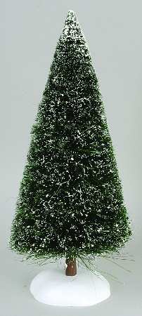 General Village Tree Accessories Frosted Spruce Tree 15" - Boxed