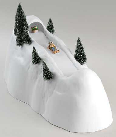 General Animated Accessories Animated Sledding Hill - Boxed