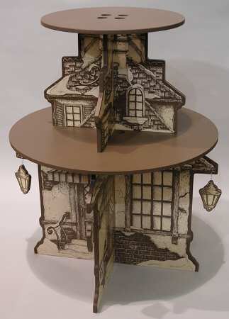 General Village Accessories House Display Table - Bx474 With Box