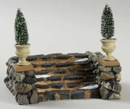 General Village Accessories Fieldstone Stairway - With Box Bx362
