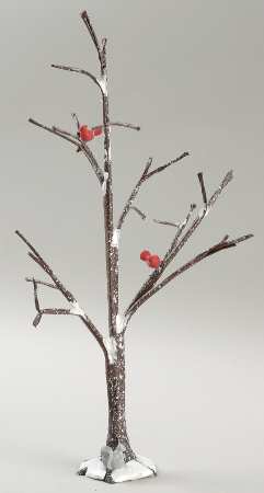 General Village Tree Accessories Frosted Bare Branch Tree Small - No Box