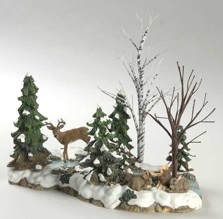 General Village Accessories Mill Creek Woodland Animals - With Box Bx331