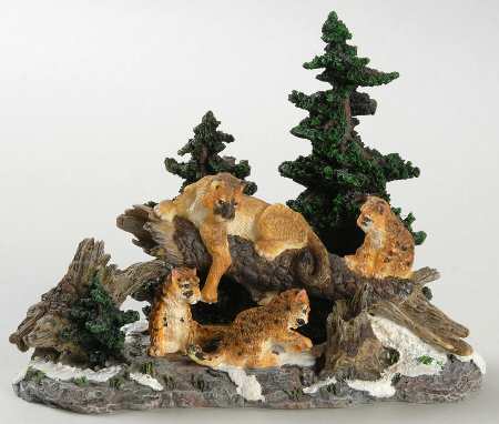 General Village Accessories Mountain Lion's Den - With Box Bx374
