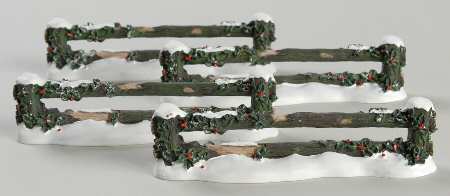 General Village Accessories Holly Split Rail Fence - Boxed