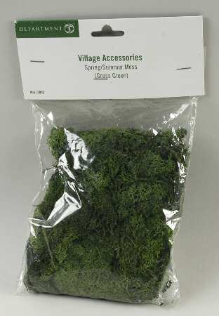 General Village Accessories Spring/Summer Moss Grass Green - With Box Bx355