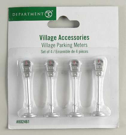 General Village Accessories Village Parking Meters - Boxed