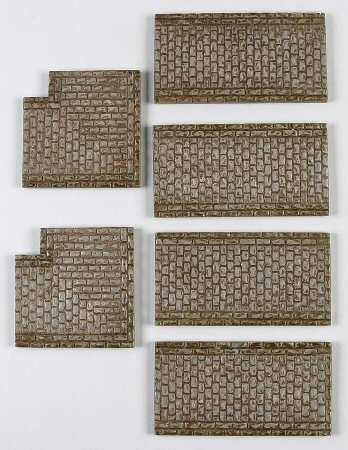 General Village Accessories Brick Path Set Of 6 - With Box-Bx541