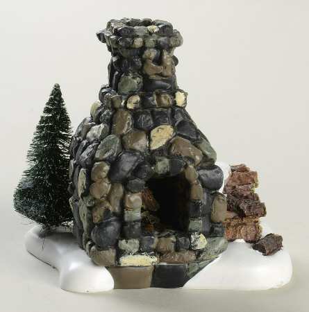 General Village Accessories Fieldstone Fireplace - Boxed