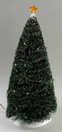 General Village Tree Accessories Twinkling Lit Town Tree - Boxed by Department 56