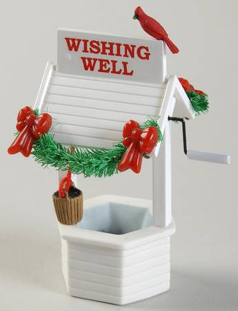 General Village Accessories Picket Lane Wishing Well - With Box Bx692