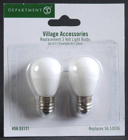 General Village Electrical Replacement 3 Volt Light Bulb - Boxed