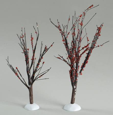 General Village Tree Accessories Winter Berry Trees - No Box by Department 56