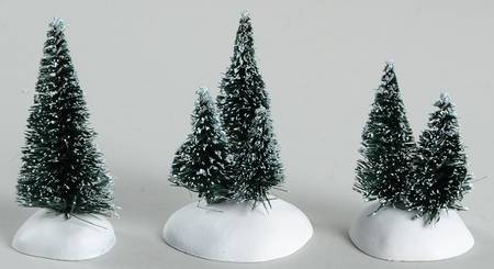 General Village Tree Accessories Mini Sisal Trees - Boxed by Department 56