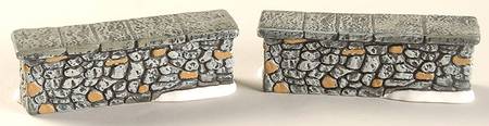 General Village Accessories Woodland Stone Wall - With Box Bx 683