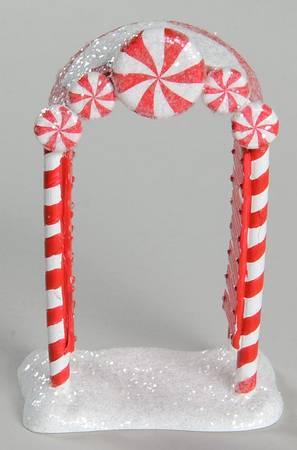 General Village Accessories Peppermint Archway - With Box Bx660