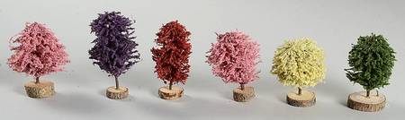 General Village Tree Accessories Springtime Promo Trees - Boxed