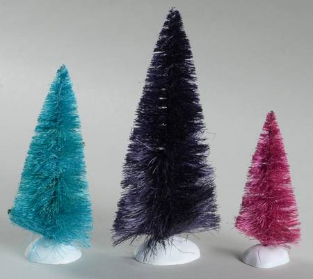 General Village Tree Accessories Tinted Sisal Trees - Boxed