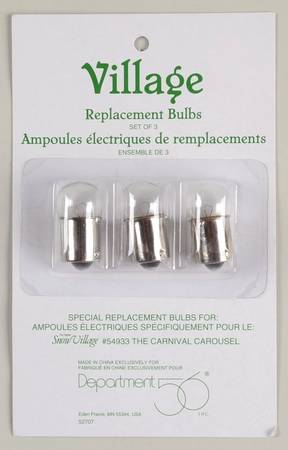 General Village Electrical Replacement Light Bulb-Clear - Boxed