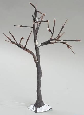 General Village Tree Accessories Bare Branch Tree W/ 25 Lights - Boxed