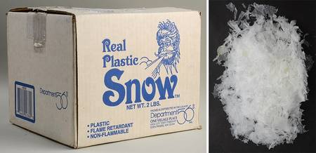 General Village Accessories Real Plastic Snow-2 Lb Box - Boxed