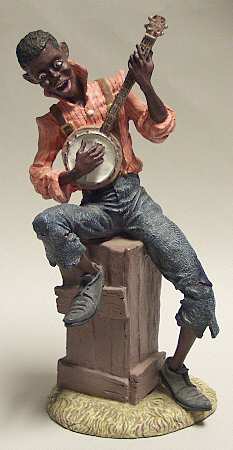 Ebony Series-Early Americans Banjo Man - With Box