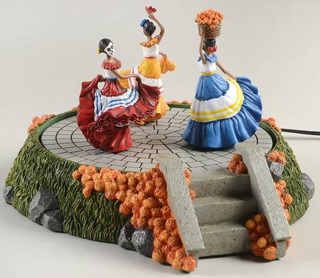 Day of the Dead - Snow Village Day Of The Dead Festive Dance - Boxed