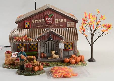 Harvest Collection Accessories Apple Barn - Boxed