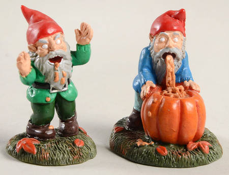 Snow Village Halloween Gnombies - Boxed