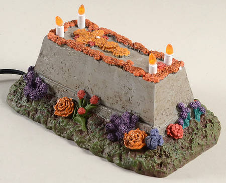 Day of the Dead - Snow Village Day Of The Dead Lit Memorial - Boxed