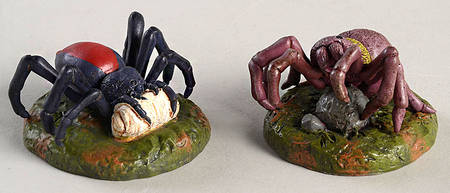 Snow Village Halloween Spider Phobia - With Box Bx638