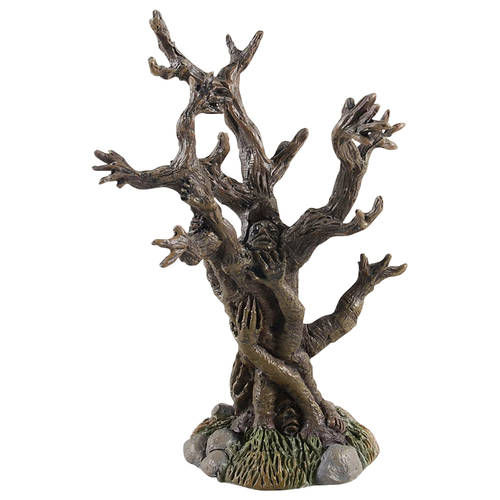 Snow Village Halloween Tree Of Terror -