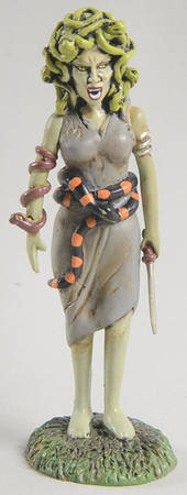 Rest in Peace-Snow Village Halloween Medusa The Gorgon - Boxed