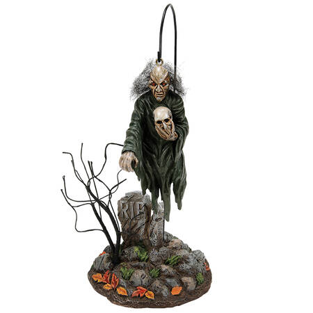 Snow Village Halloween Elevating Ghoul Aerial - With Box Bx759