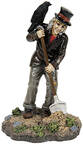 Snow Village Halloween Quoth The Raven, Dig Some More - With Box Bx754