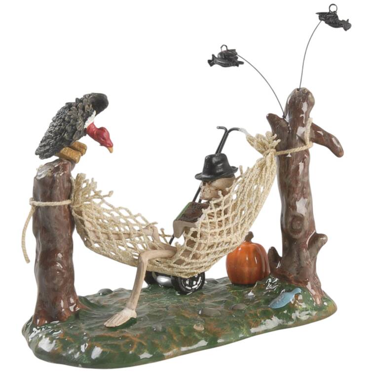 Snow Village Halloween Lazy Bones - Boxed