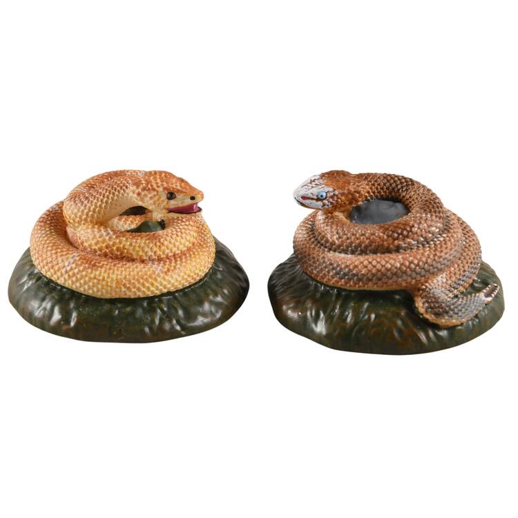 Snow Village Halloween Rattlers  Set Of 2 - With Box Bx779