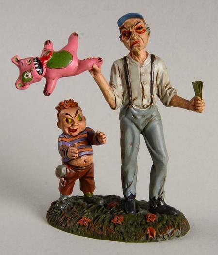 Snow Village Halloween Creepy Carnie - Bx414 With Box