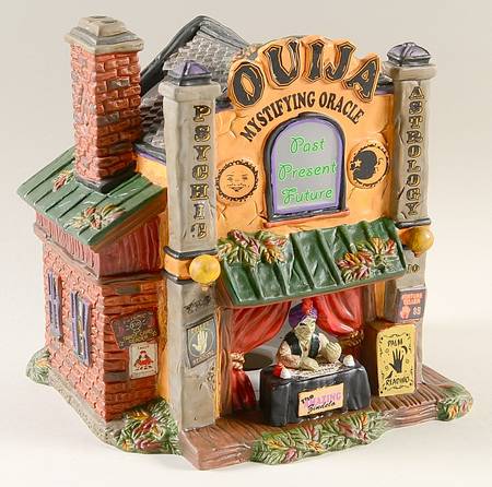 Snow Village Halloween Ouija The Mystifying Oracle - Boxed