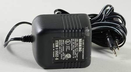 Snow Village Halloween Ac/Dc Adapter-Black - Boxed