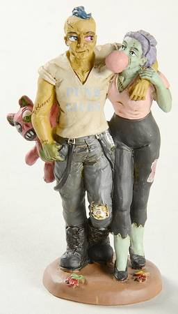Snow Village Halloween Midway Punks - Boxed