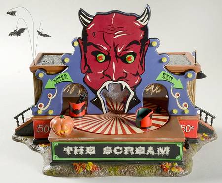 Snow Village Halloween The Scream - Boxed
