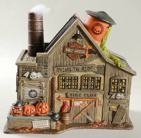 Haunted Harley Davidson by Department 56
