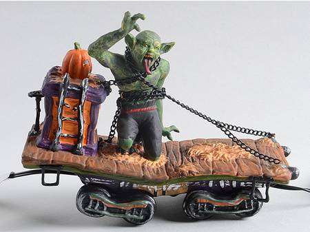 Haunted Rails - Snow Village Halloween The Beast - Boxed