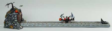 Snow Village Halloween Haunted Coal Car-Set Of 3 - Boxed