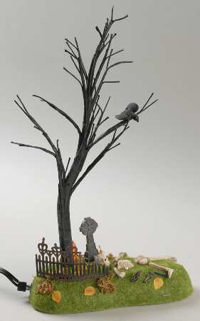 Snow Village Halloween Halloween Sounds Scene - Boxed