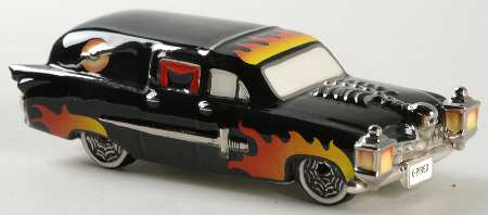 Snow Village Halloween Halloween Hot Rod  - Boxed